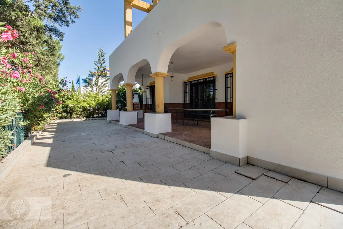 Terrace of Houses for sale in Ayamonte  with Air Conditioner, Private garden and Terrace