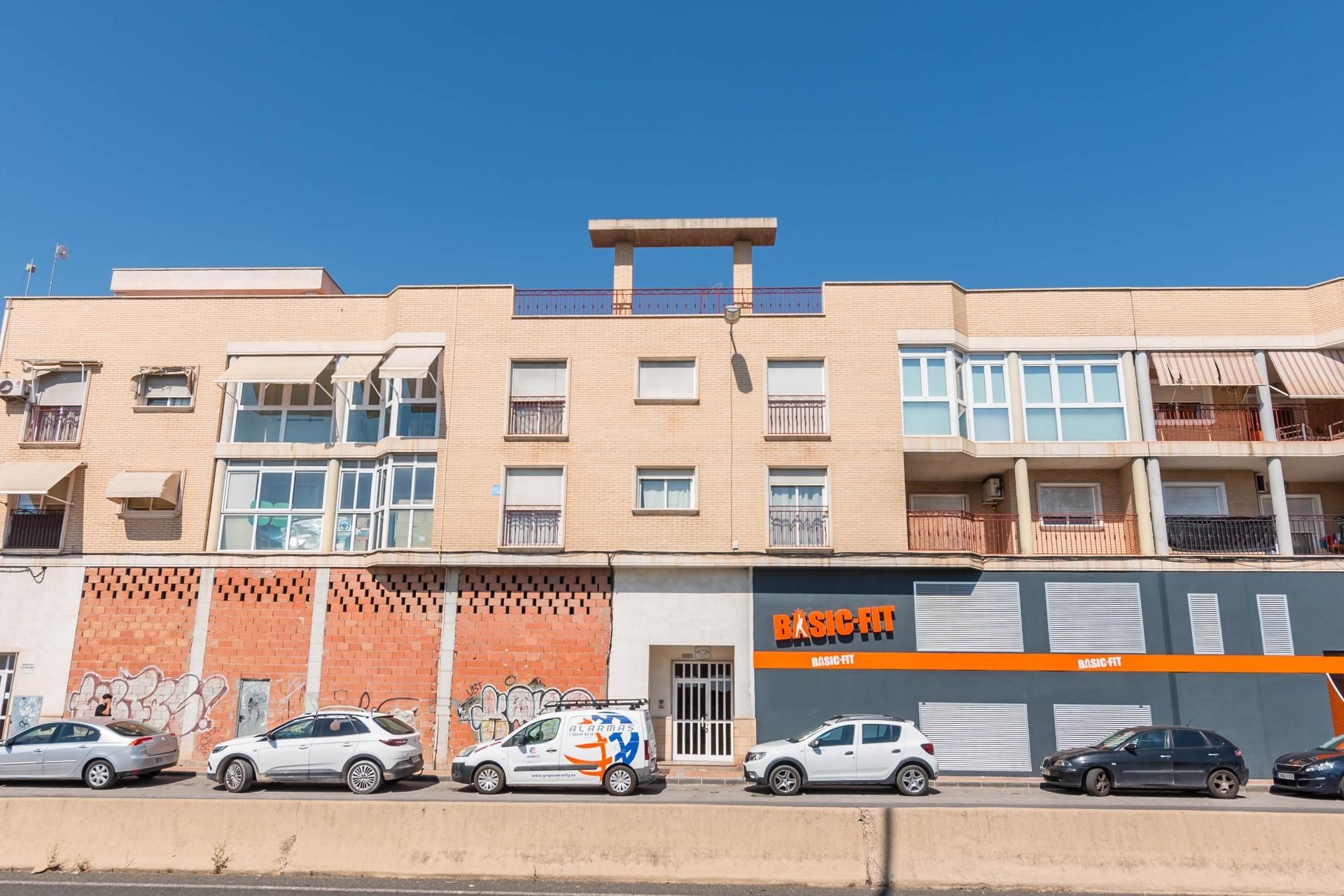 Exterior view of Flat for sale in Molina de Segura  with Air Conditioner, Heating and Private garden