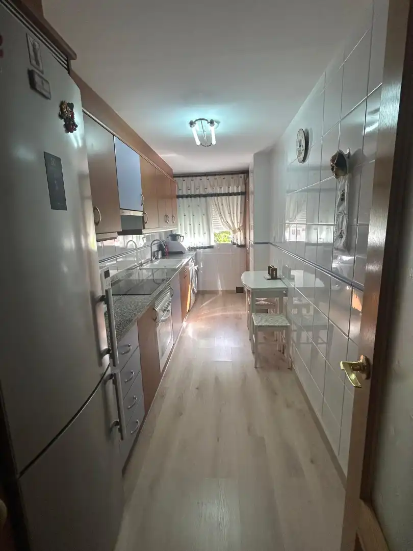 Cocina de Apartamento en venta en Gandia con Aire acondicionado, Amueblado y Piscina comunitaria