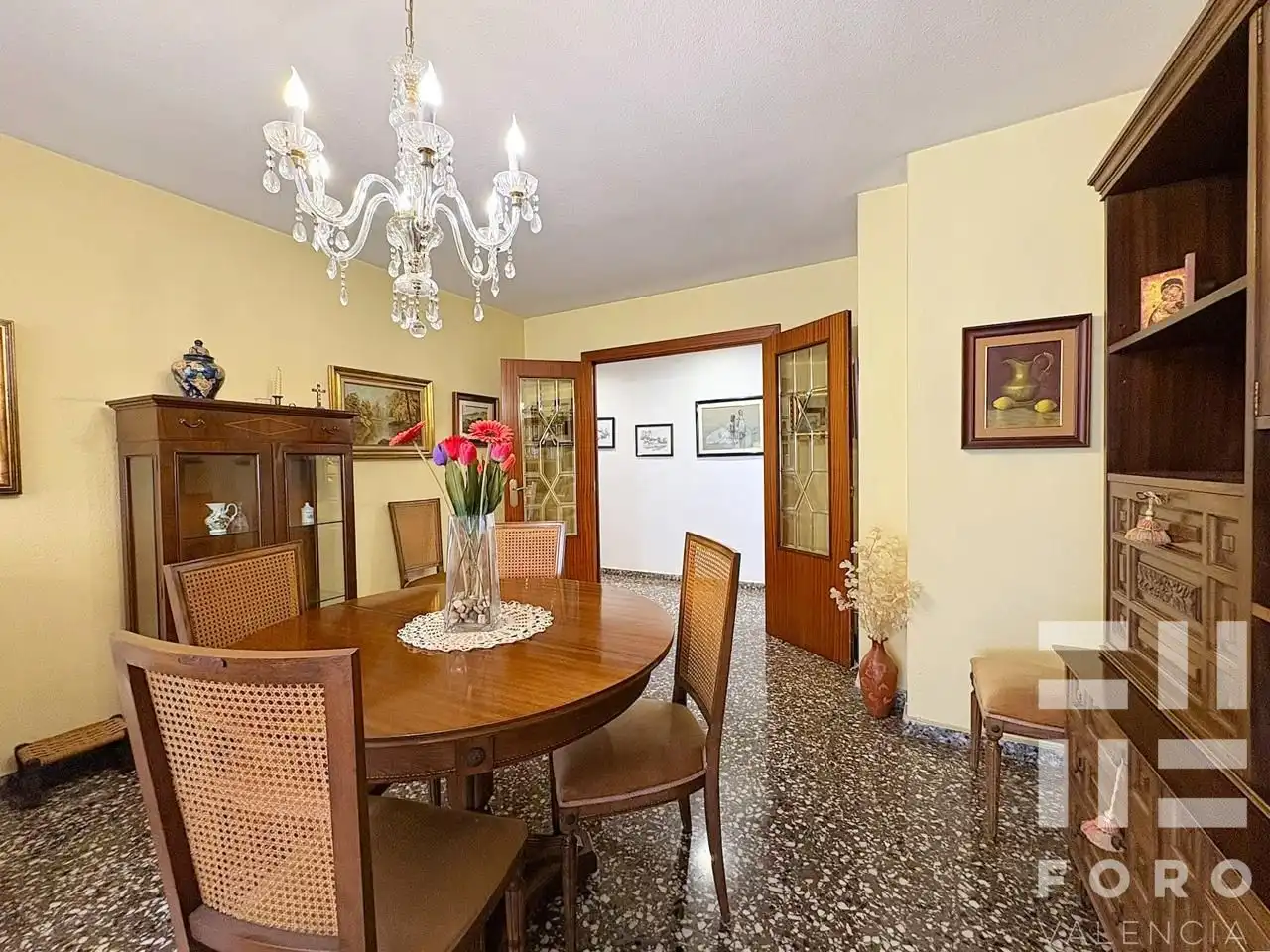 Comedor de Piso en venta en Valencia con Aire acondicionado, Terraza y Balcón
