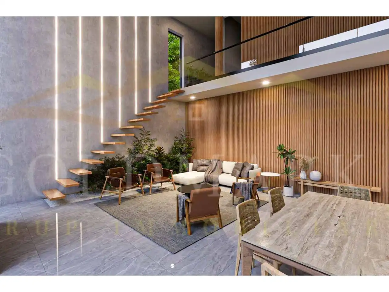 Sala d'estar de Casa o xalet en venda en Caldes de Malavella amb Calefacció, Jardí privat i Terrassa
