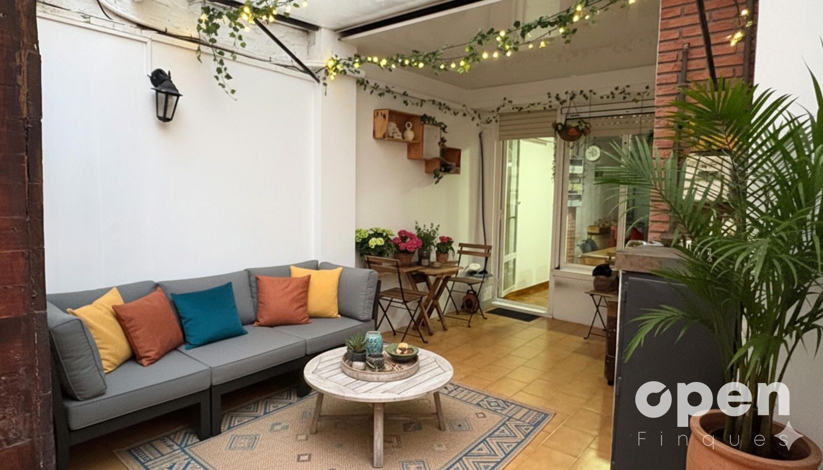 Sala de estar de Piso en venta en Terrassa con Aire acondicionado, Calefacción y Parquet