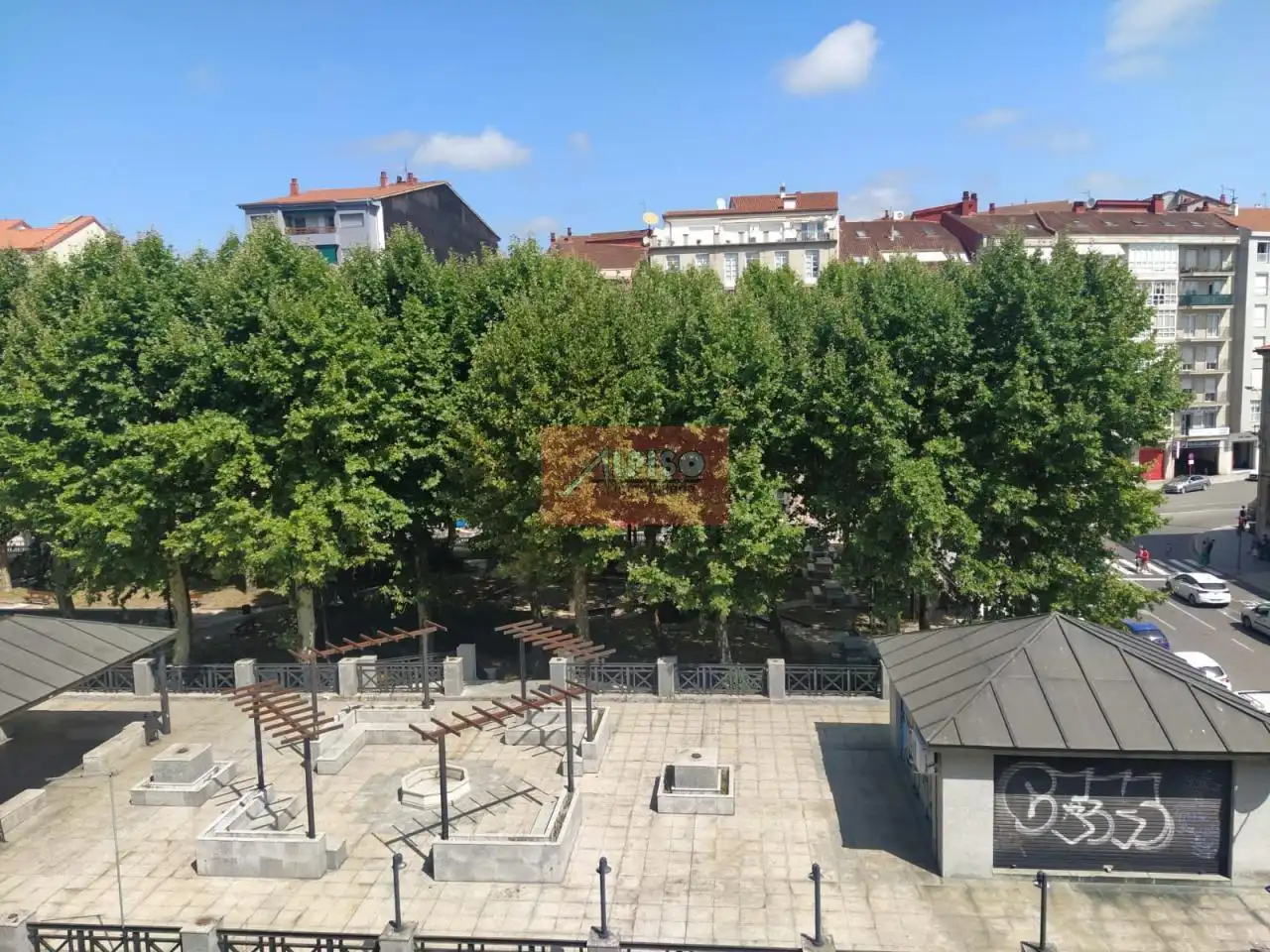 Terrassa de Dúplex en venda en Ourense Capital  amb Calefacció, Parquet i Moblat