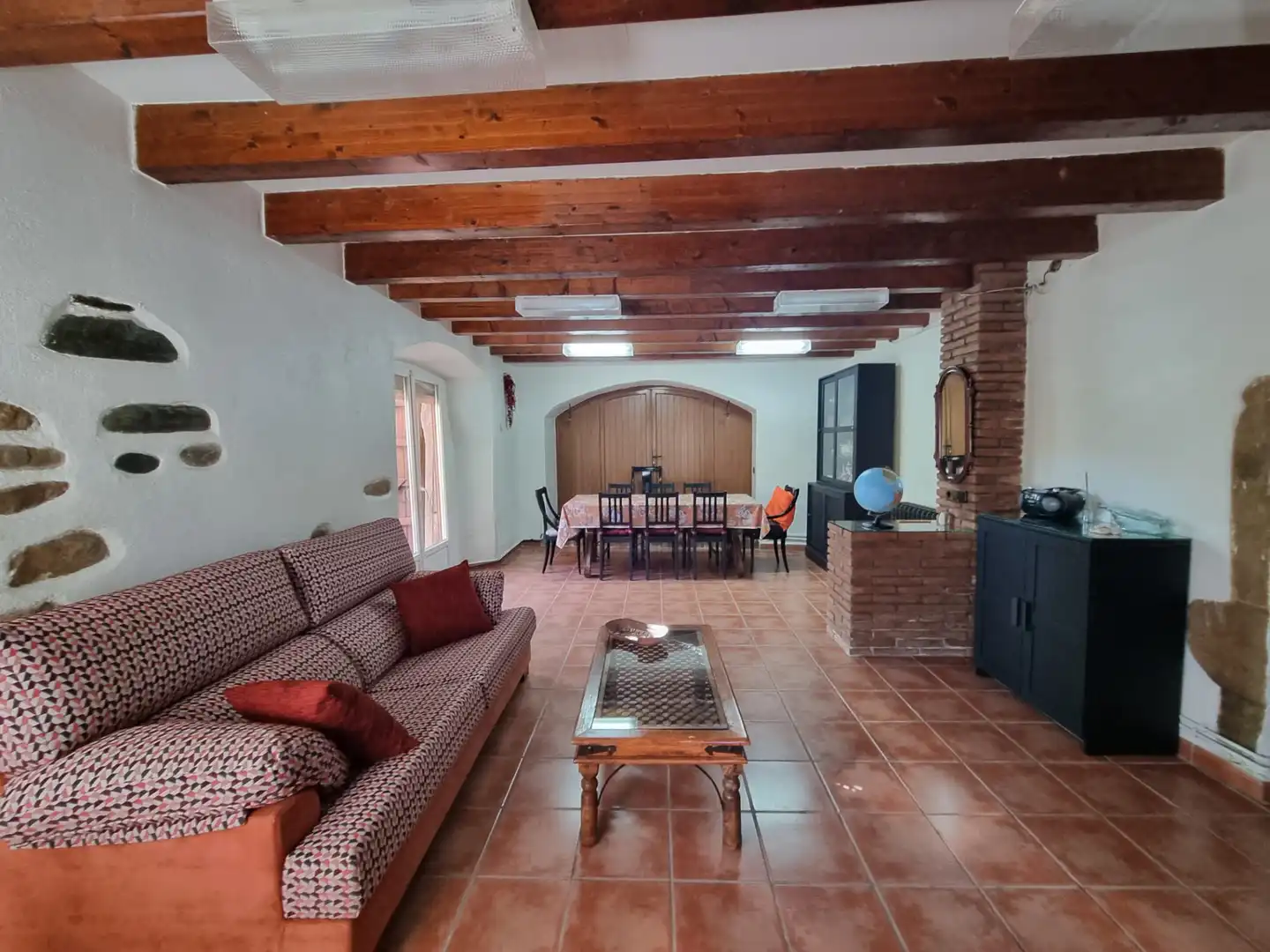 Living room of Country homes for sale in Santa Maria de Palautordera  with Heating, Private garden and Terrace
