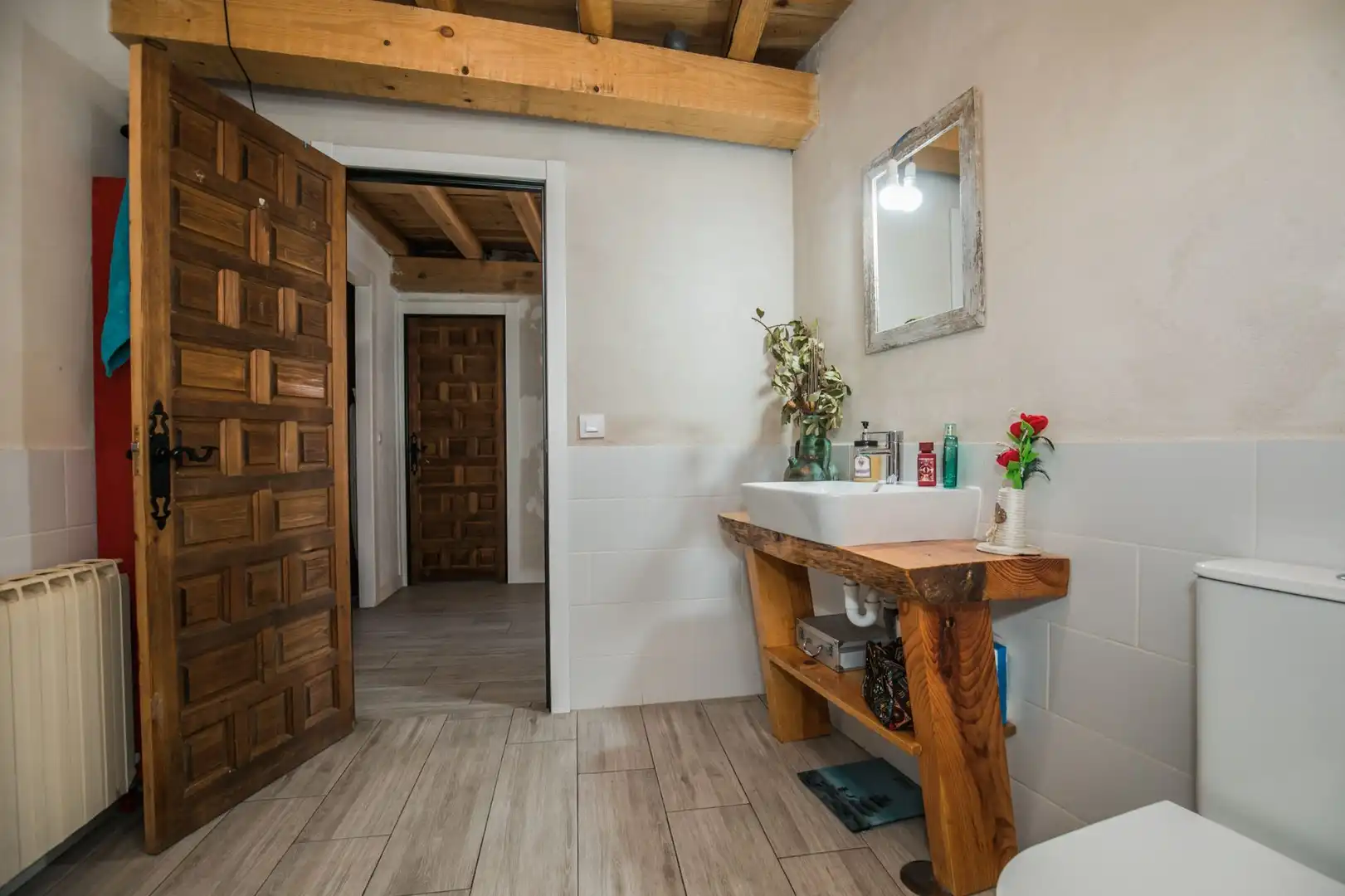 Bany de Casa o xalet en venda en Blascosancho amb Calefacció, Jardí privat i Terrassa