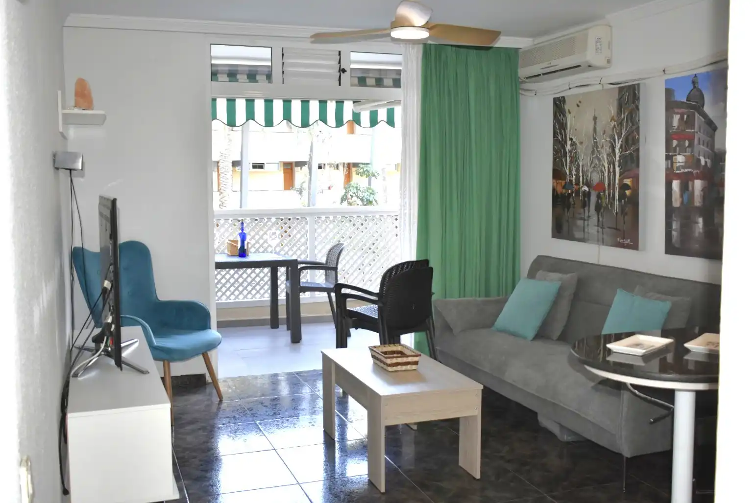 Wohnzimmer von Wohnungen zum Verkauf in San Bartolomé de Tirajana mit Terrasse, Internet und Gemeinschaftspool