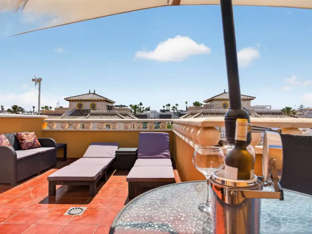 Terrace of Houses for sale in Orihuela  with Air Conditioner, Private garden and Furnished