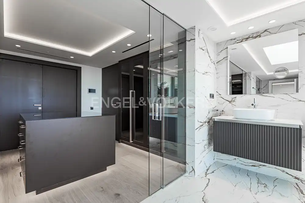 Baño de Casa o chalet en venta en Barcelona con Aire acondicionado, Calefacción y Jardín privado