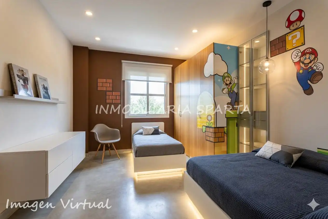 Bedroom of Detached homes for sale in Espartinas  with Air Conditioner and Heating