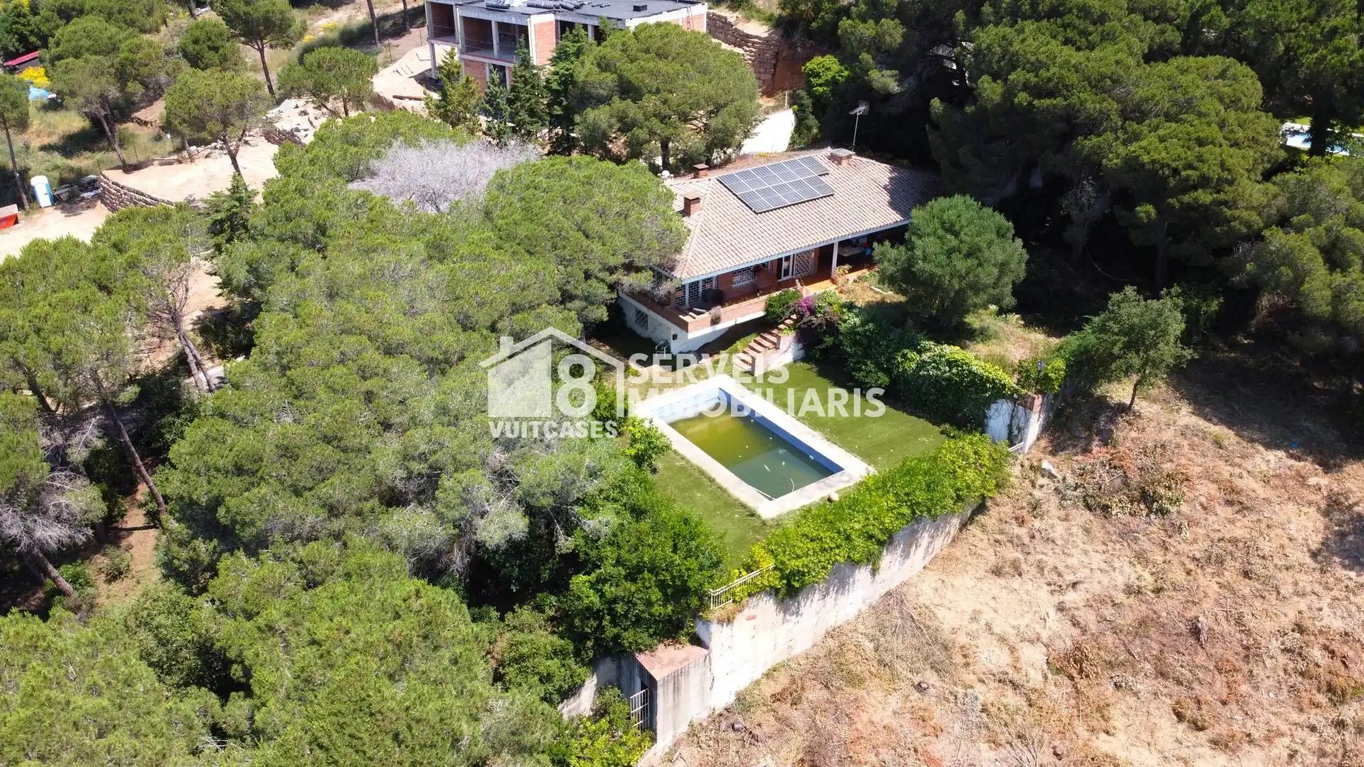 Exterior view of Houses for sale in Sant Andreu de Llavaneres  with Private garden