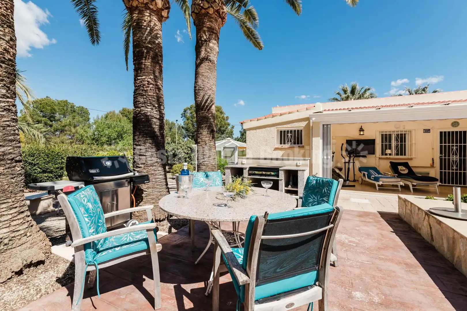 Terrace of Houses for sale in L'Alfàs del Pi  with Air Conditioner, Heating and Private garden