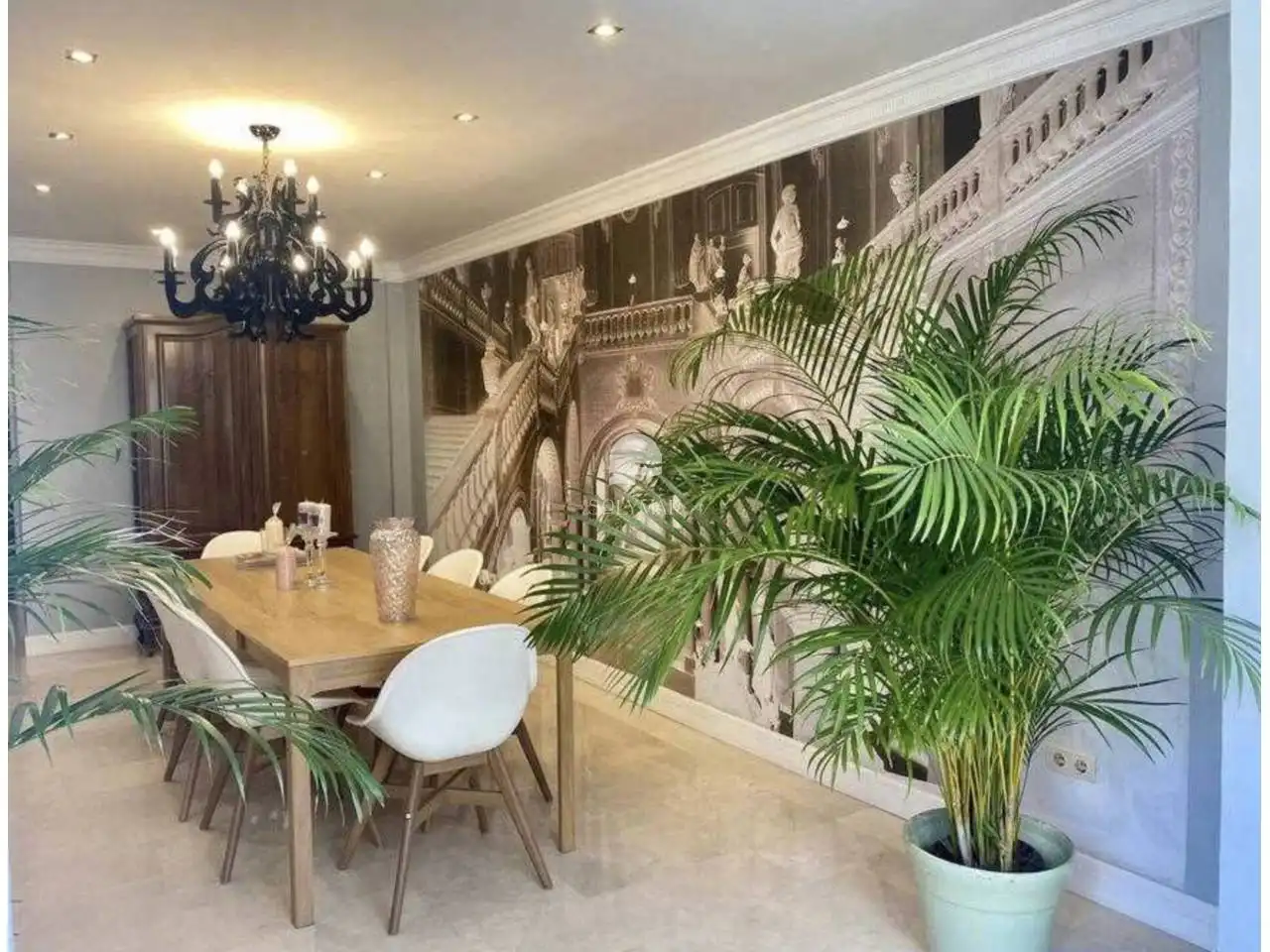 Dining room of Flat for rent in Vélez-Málaga  with Air Conditioner and Terrace