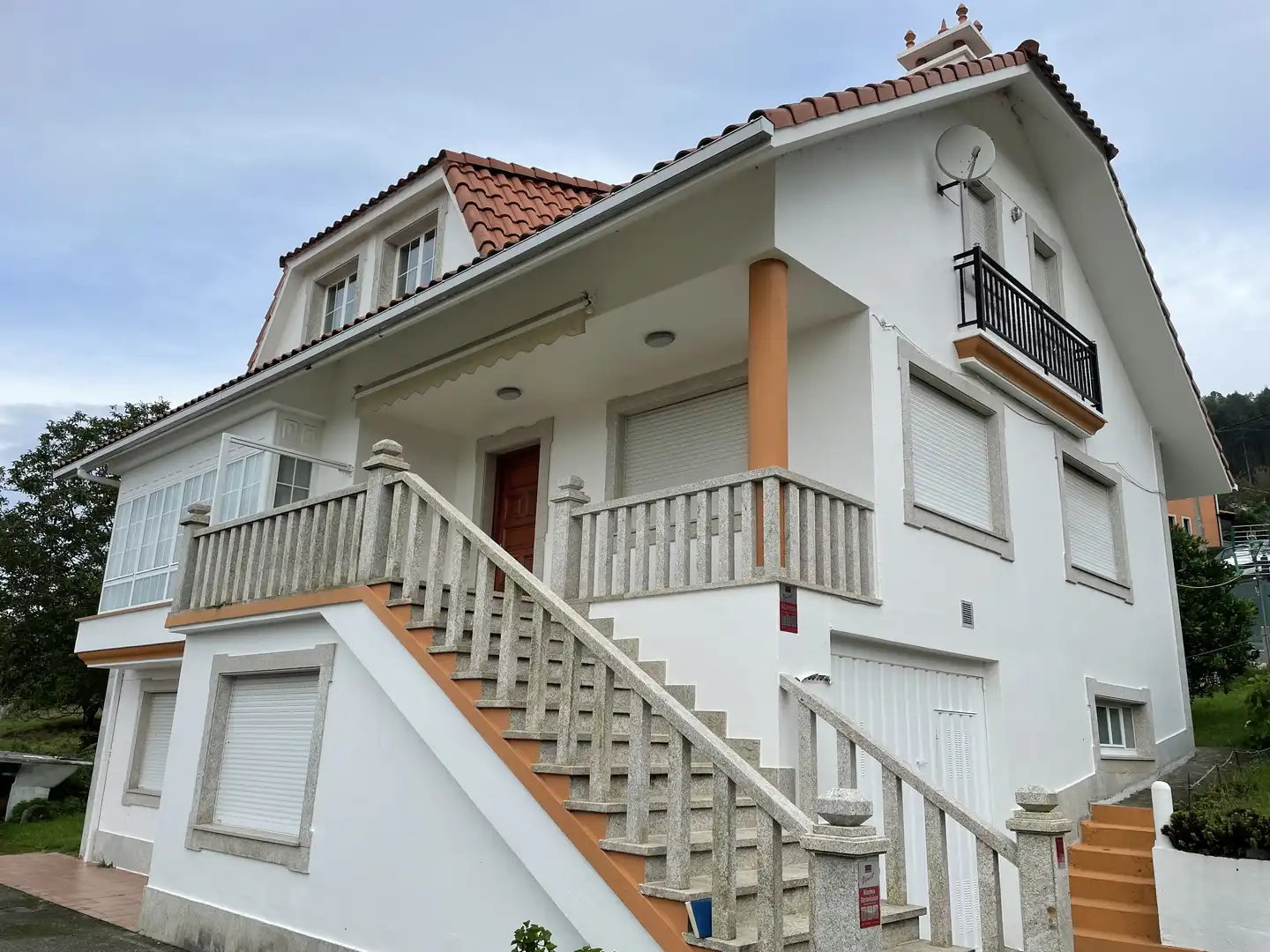 Vista exterior de Casa o chalet en venta en Cedeira con Calefacción, Jardín privado y Terraza