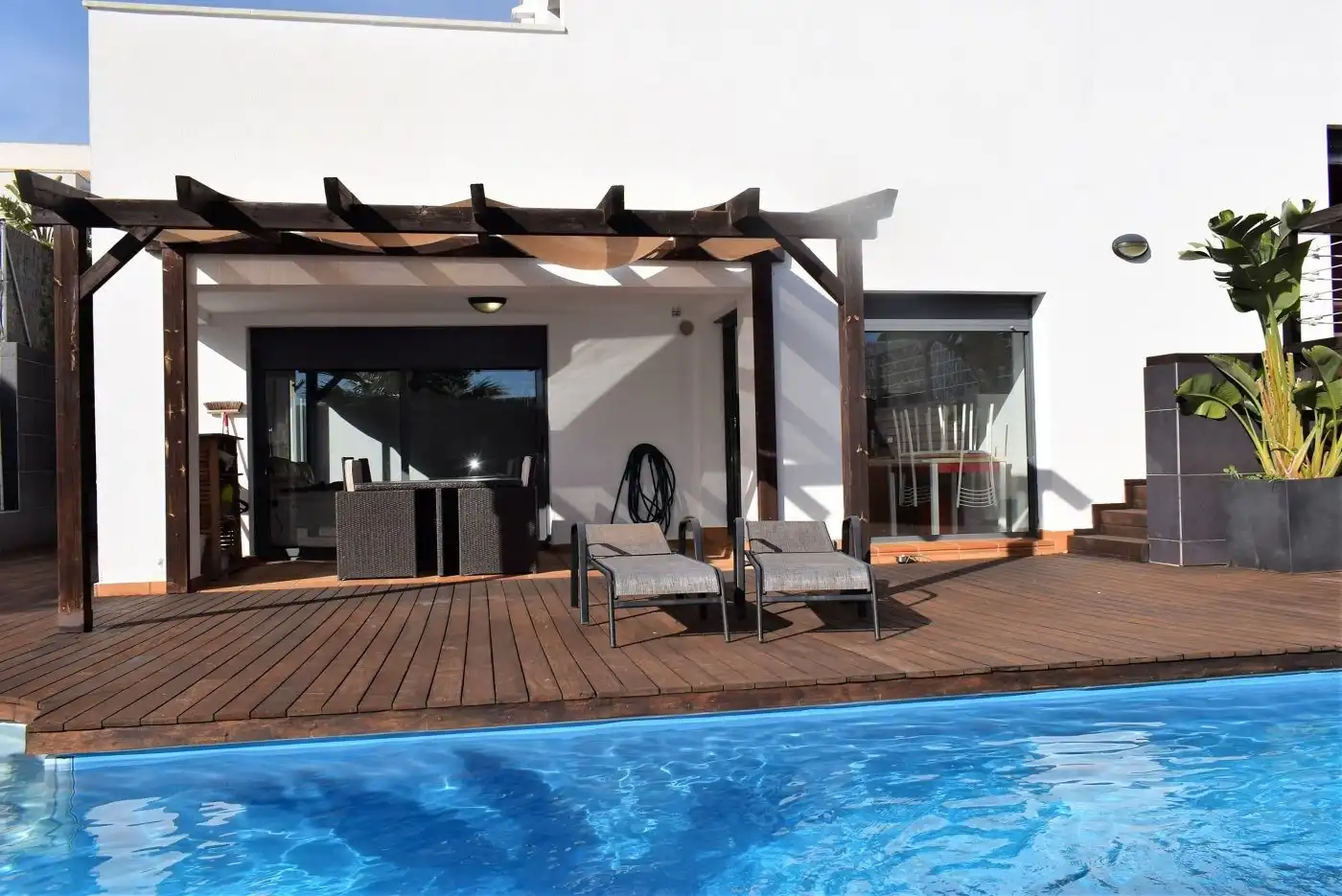 Terrassa de Casa adosada en venda en Calafell amb Calefacció, Jardí privat i Terrassa