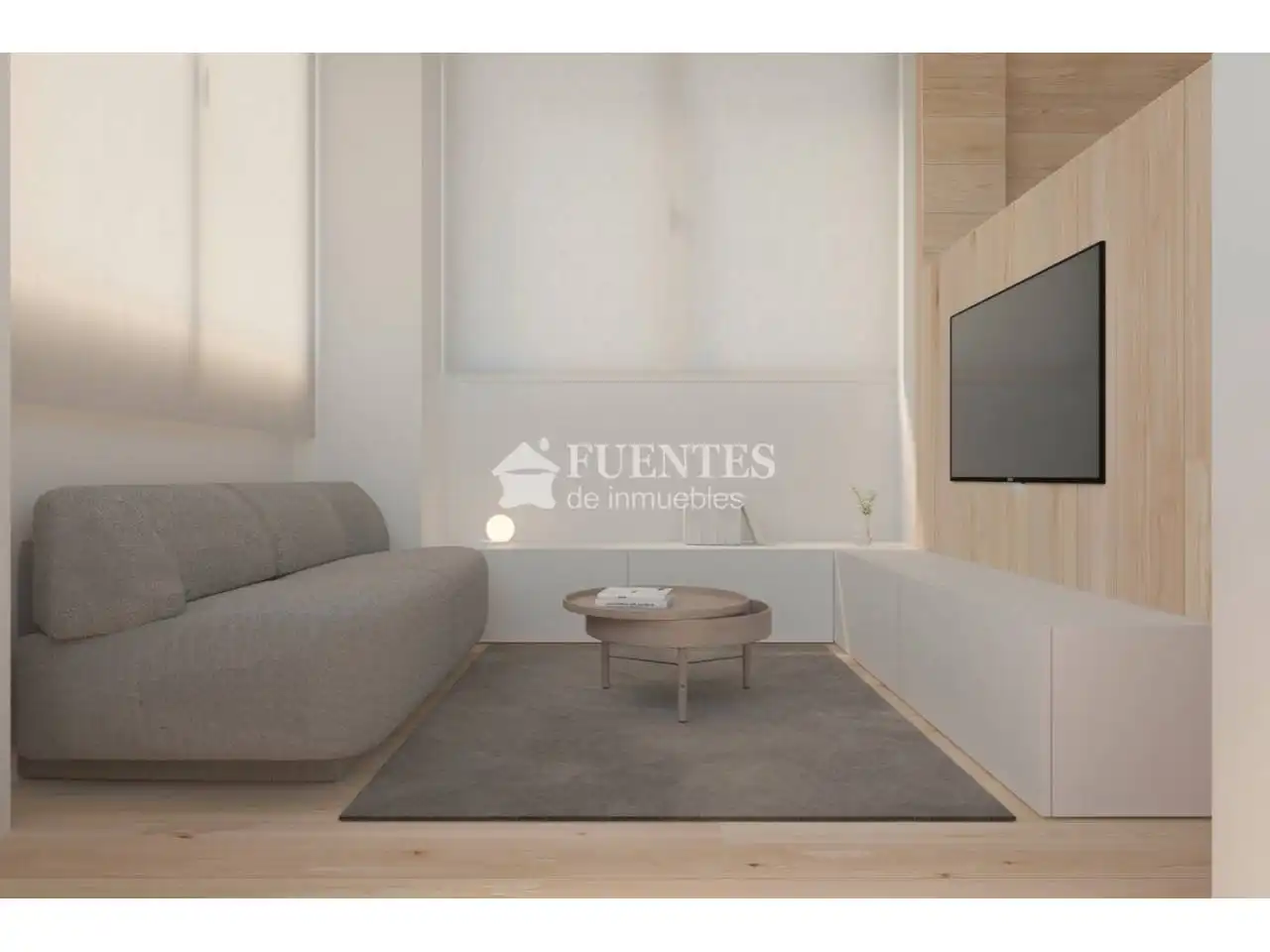 Sala de estar de Ático de alquiler en Alicante / Alacant con Aire acondicionado, Terraza y Amueblado