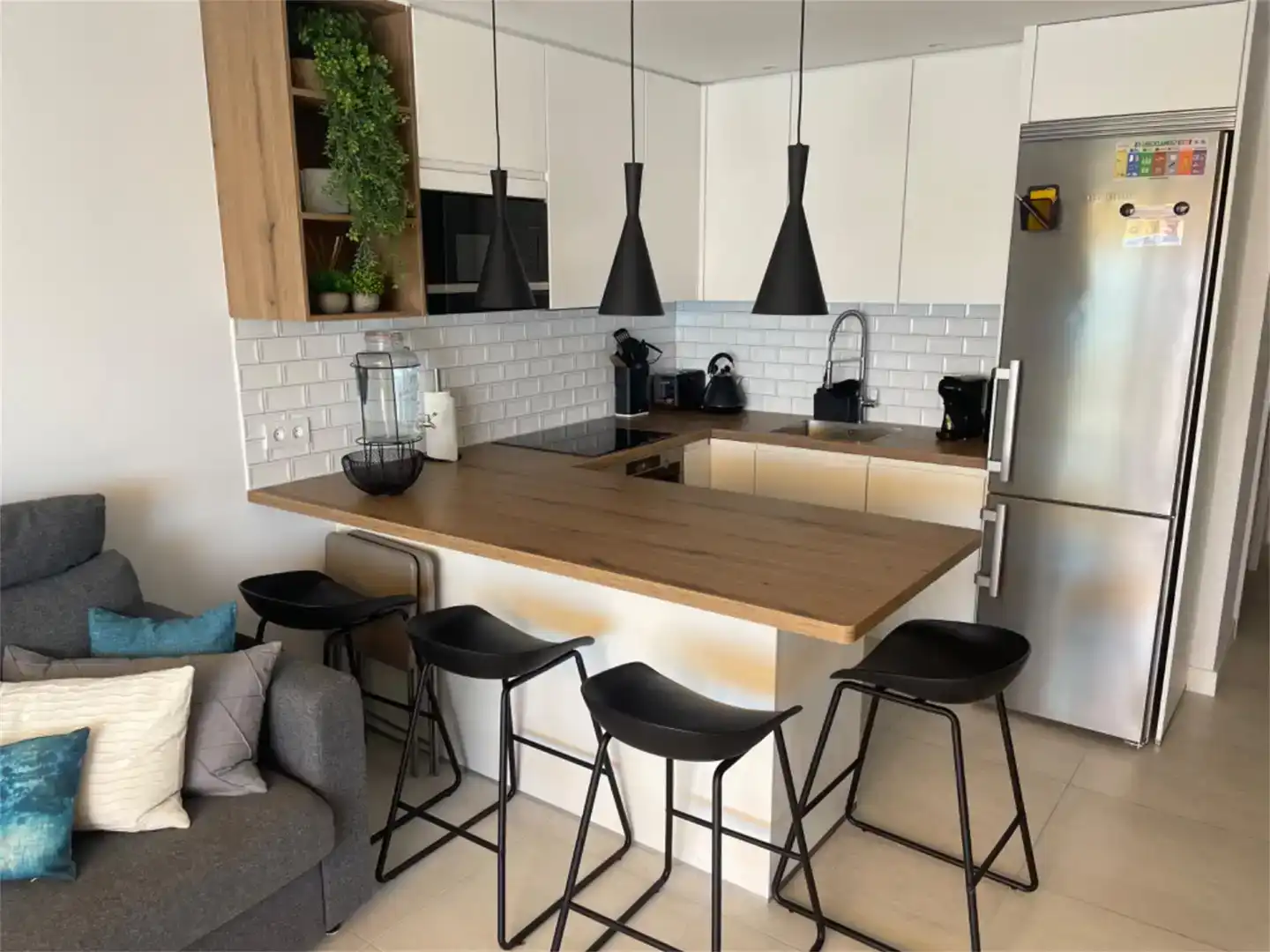 Cuina de Apartament de lloguer en San Agustín - Bahía Feliz