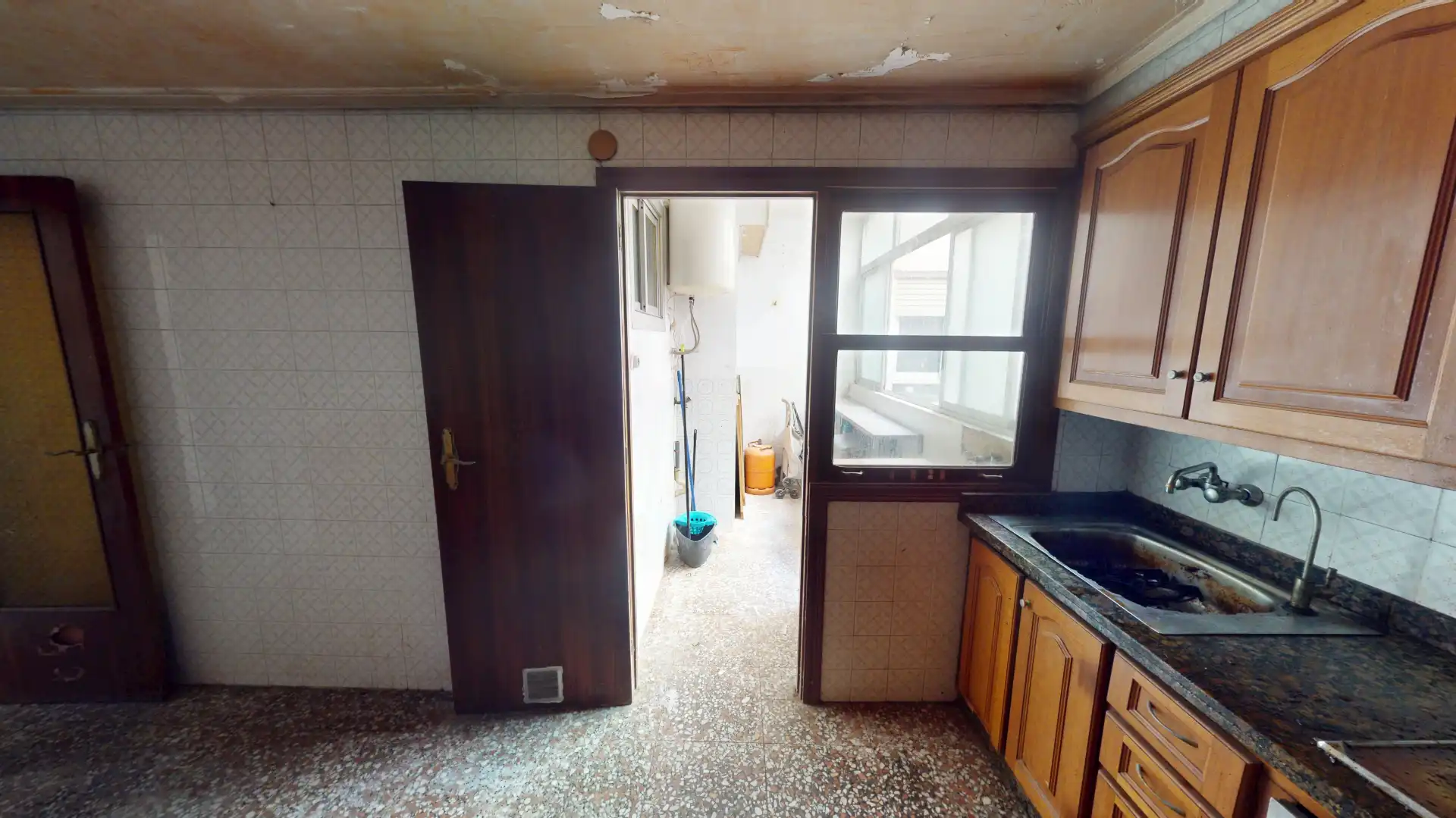 Kitchen of Flat for sale in Elche / Elx  with Furnished