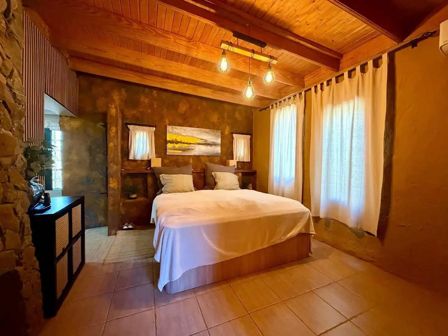 Habitación de Finca rústica en venta en Telde con Aire acondicionado, Calefacción y Jardín privado