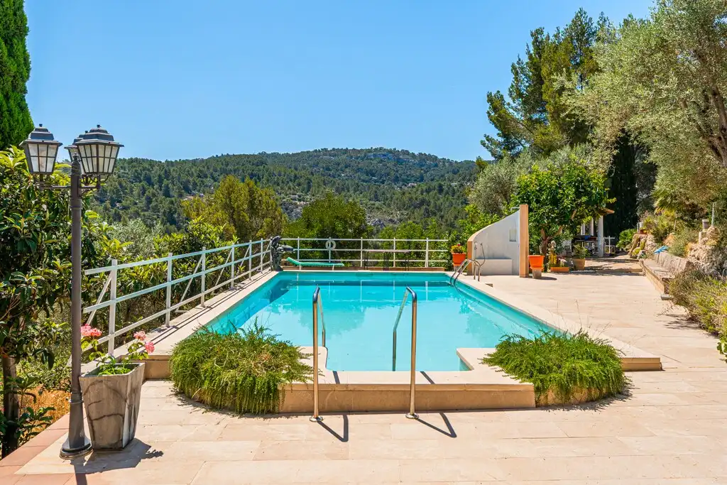 Casa rústica con piscina en venta en Puigpunyent, imagen 3