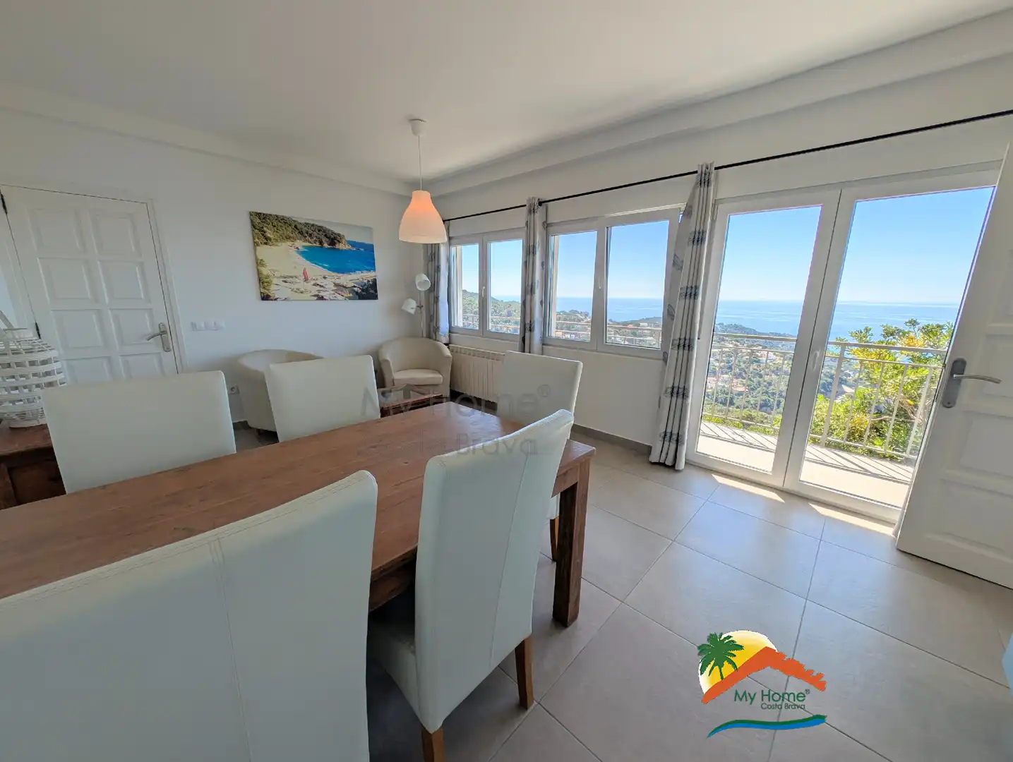 Comedor de Casa o chalet en venta en Lloret de Mar con Aire acondicionado, Calefacción y Jardín privado