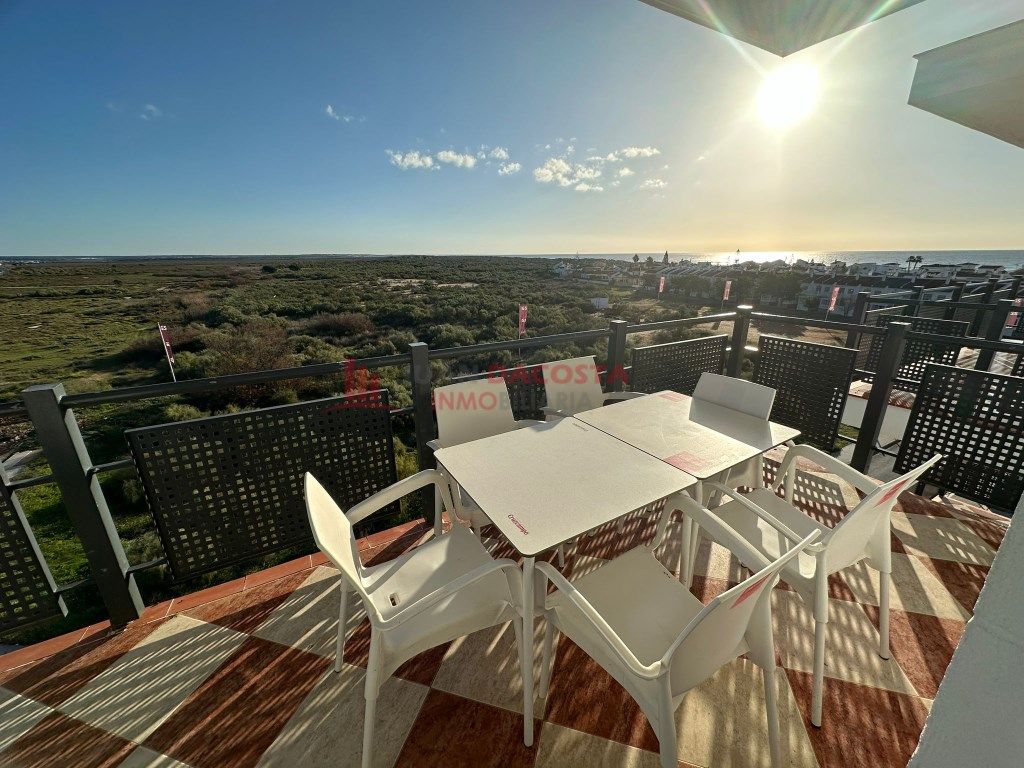 Terrace of Apartment to rent in La Antilla