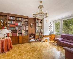 Living room of Flat for sale in  Madrid Capital  with Air Conditioner, Heating and Swimming Pool