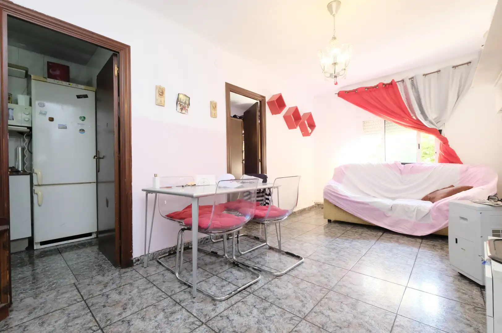 Sala de estar de Piso en venta en Barcelona con Calefacción