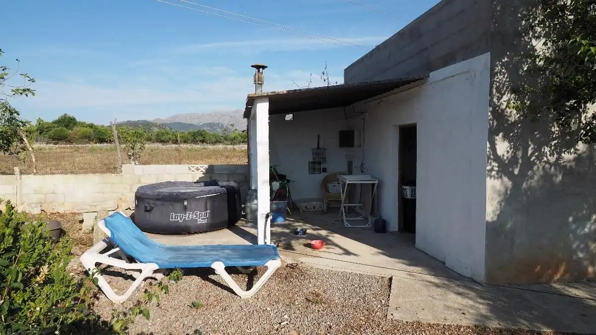 Vista exterior de Finca rústica en venta en Pollença con Calefacción, Jardín privado y Terraza