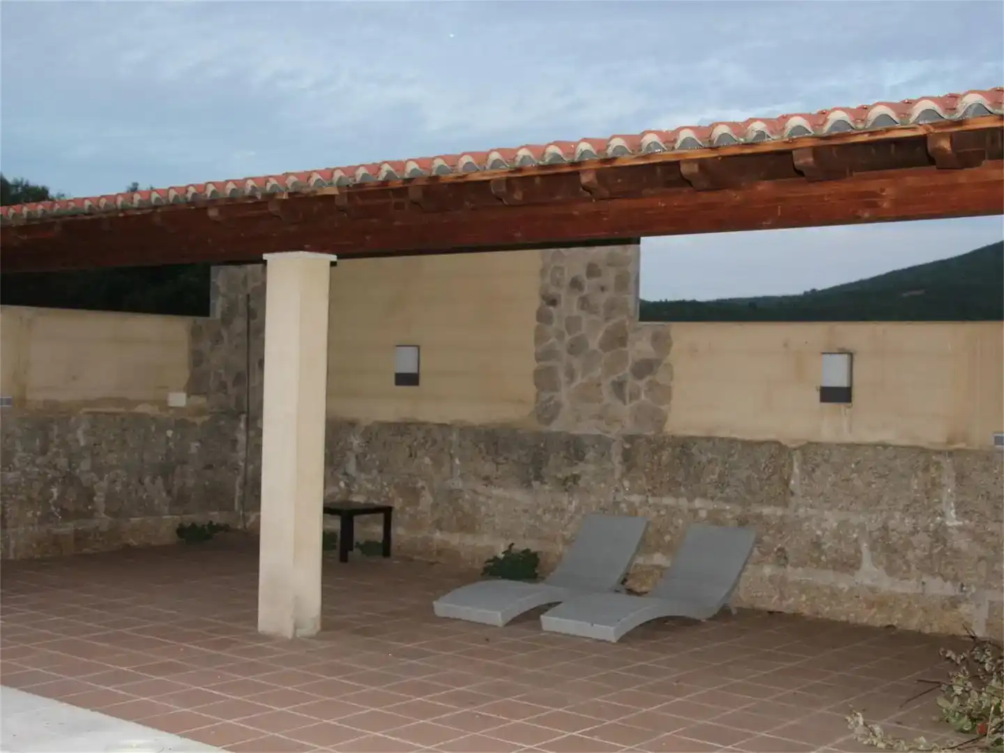 Terrassa de Finca rústica en venda en Monterrei amb Jardí privat, Piscina i Balcó