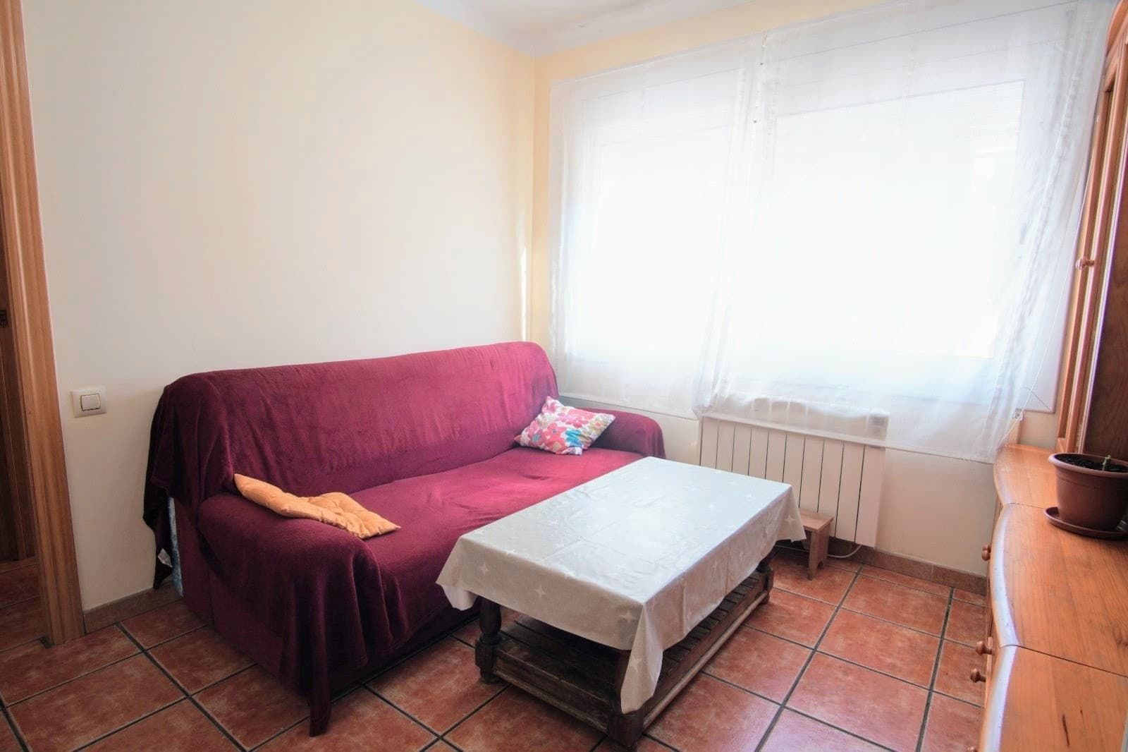 Living room of Attic for sale in  Barcelona Capital  with Heating and Furnished