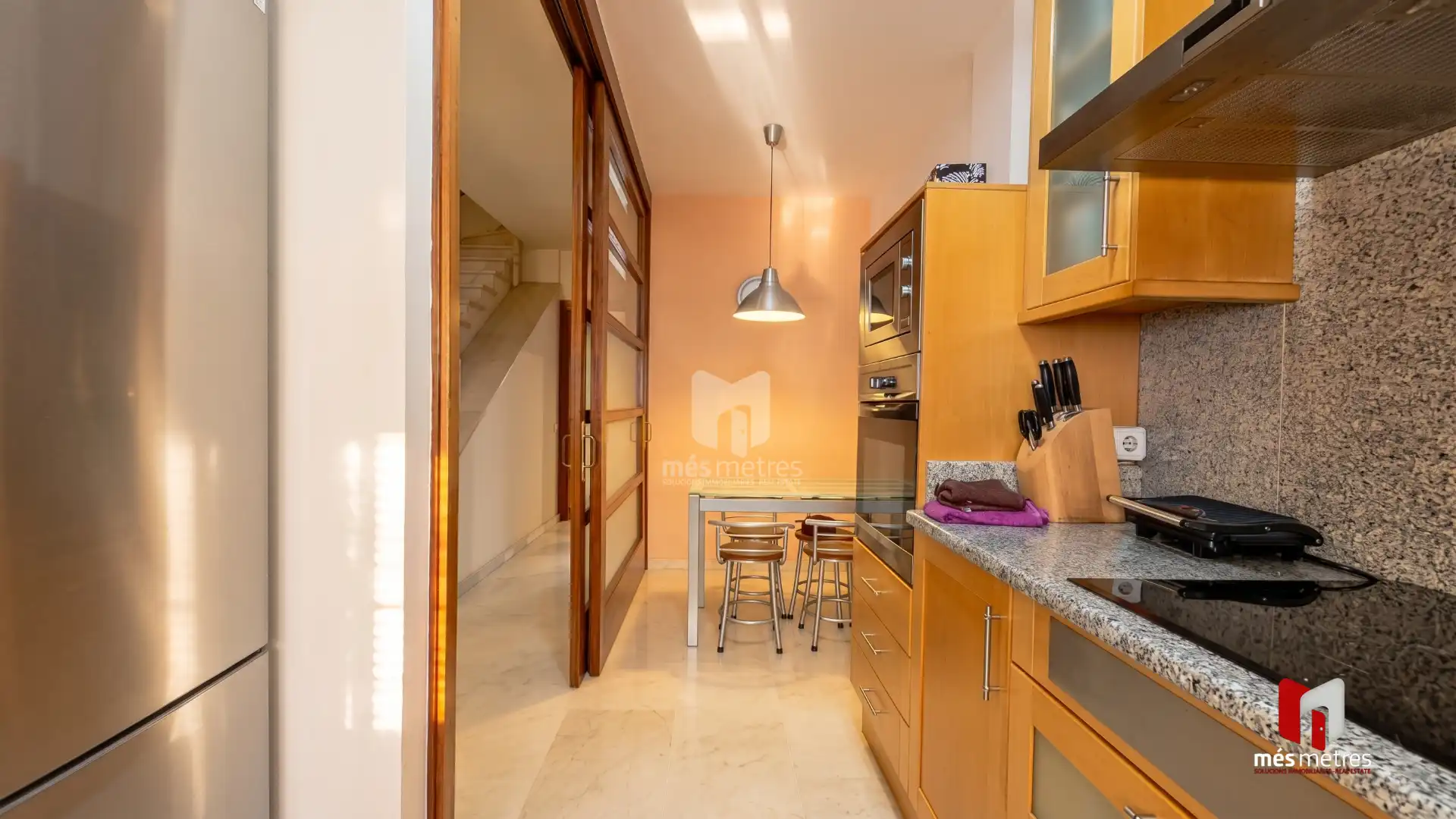Kitchen of Houses for sale in El Masnou  with Heating, Private garden and Storage room