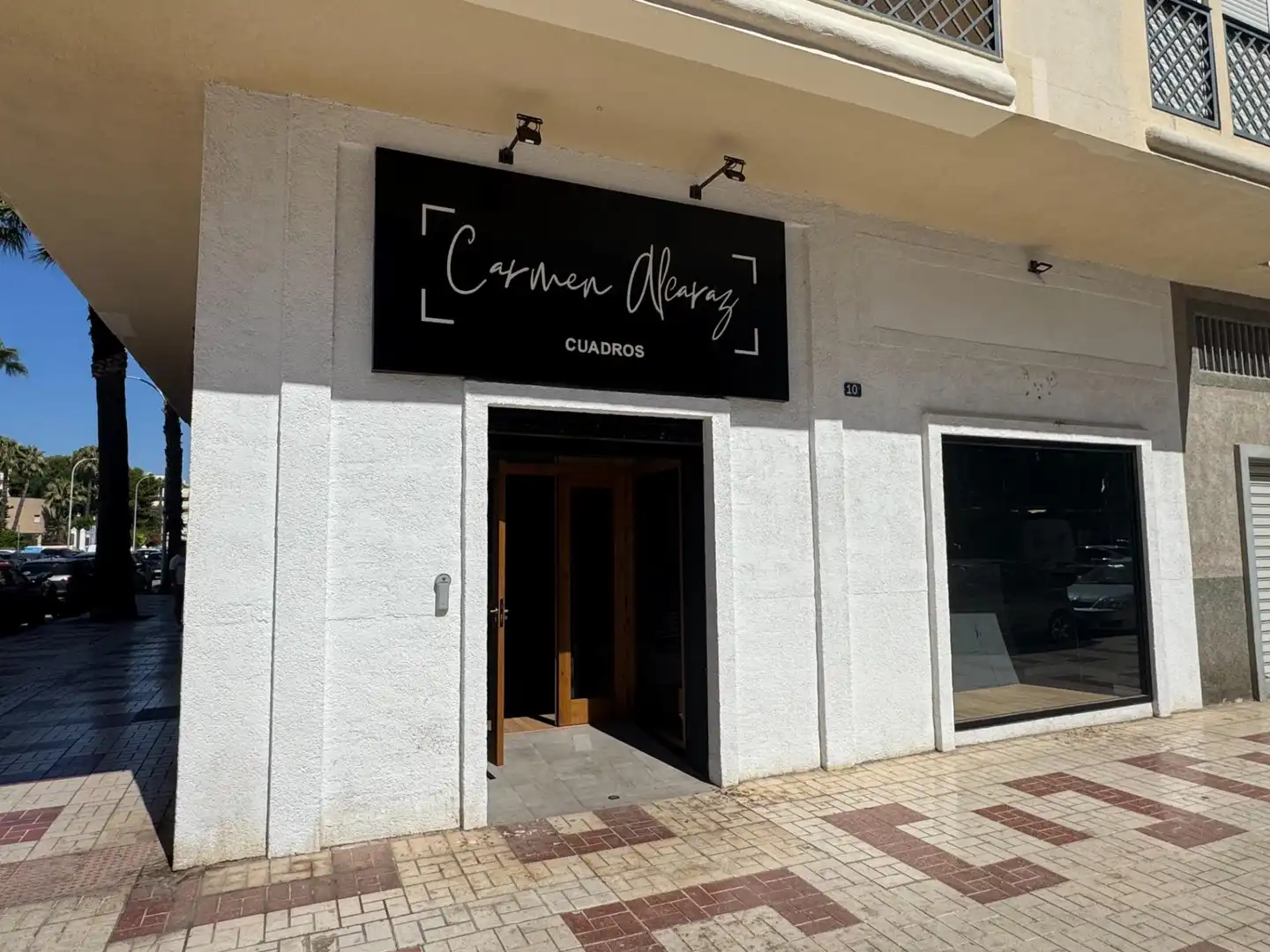 Exterior view of Commercial properties for rent in Málaga  with Air Conditioner