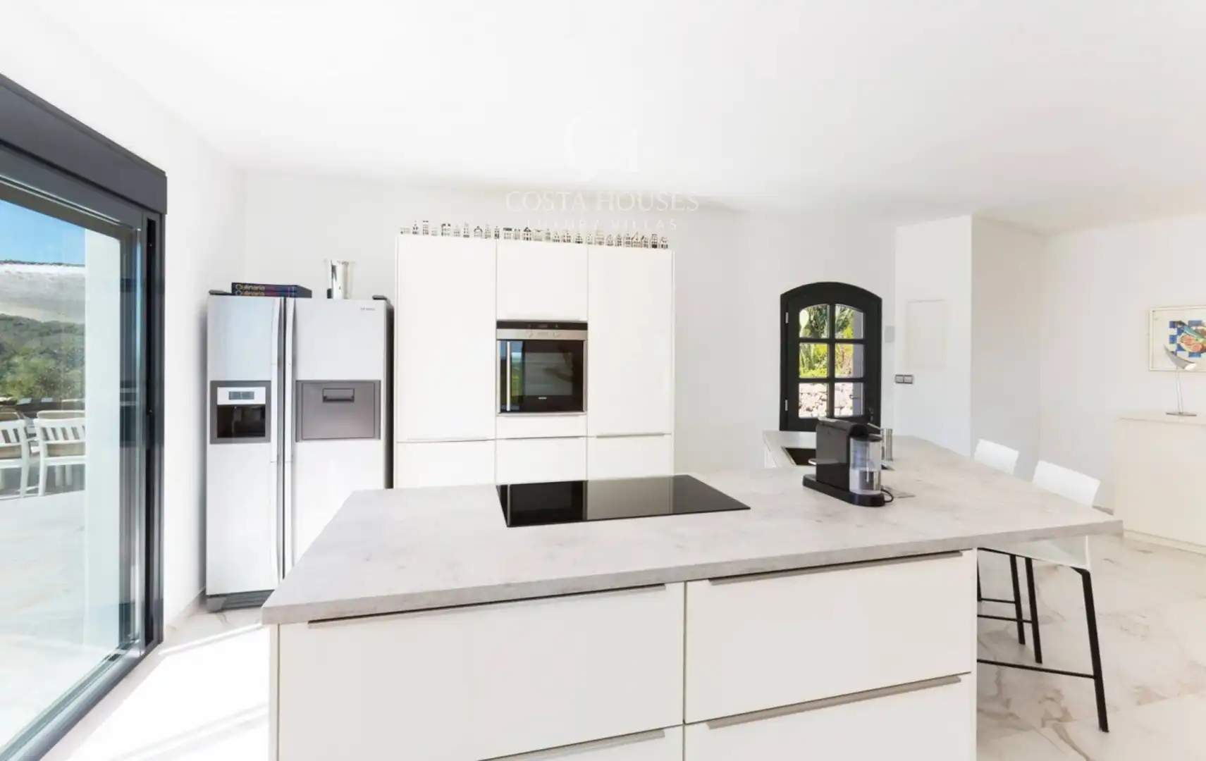 Cocina de Casa o chalet en venta en Benissa con Aire acondicionado, Calefacción y Jardín privado