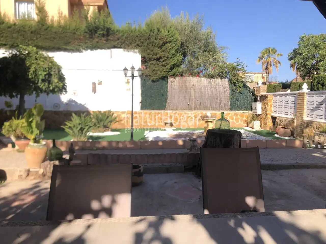 Terrassa de Casa o xalet de lloguer en Paterna amb Aire condicionat, Calefacció i Jardí privat