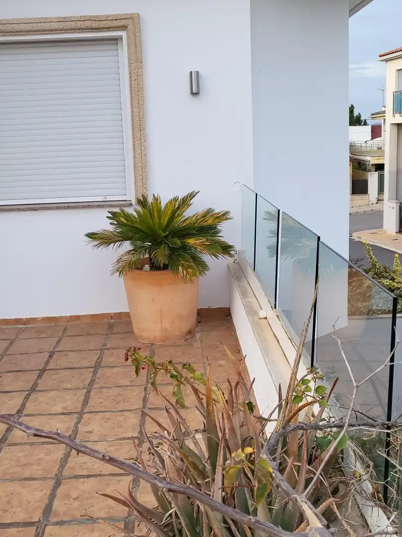 Terraza de Casa o chalet en venta en El Palomar con Aire acondicionado, Jardín privado y Terraza