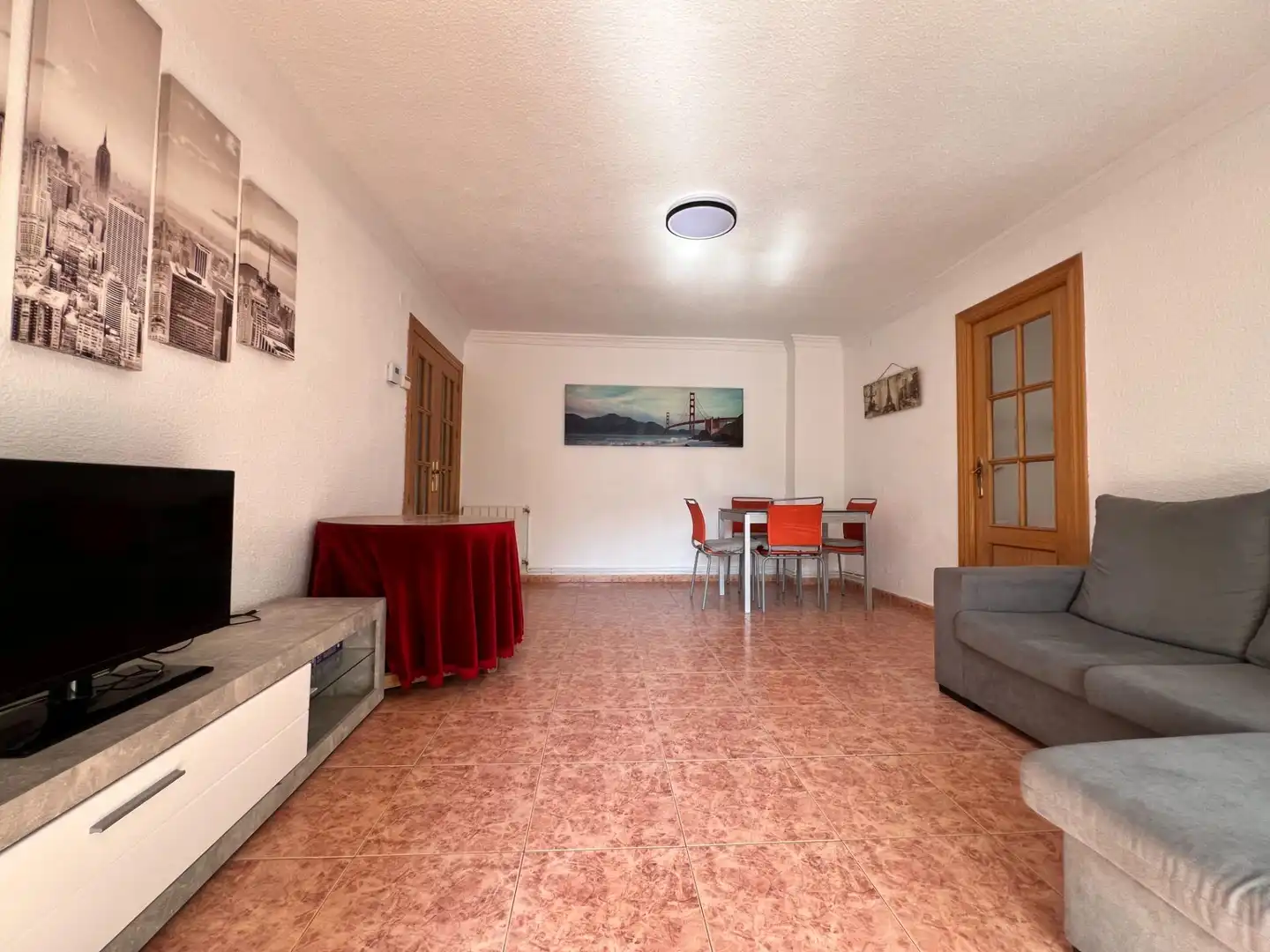 Sala d'estar de Pis de lloguer en Granada amb Aire condicionat, Calefacció i Moblat