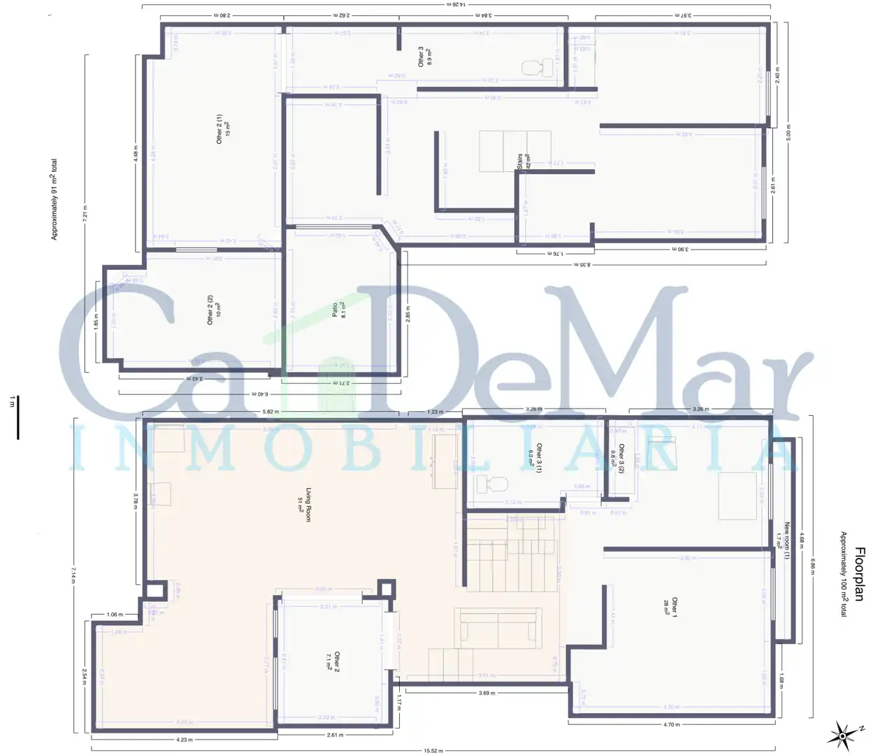 Casa amb terrassa en venda a Carrer de Gutiérrez Mas, imagen 45