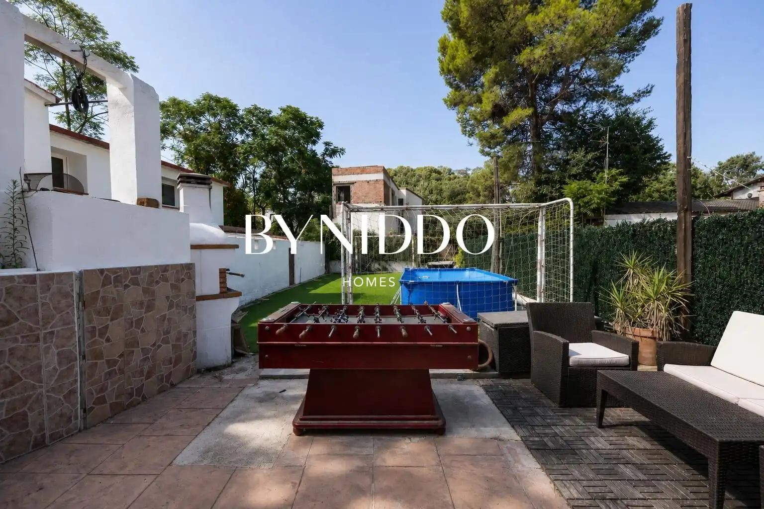 Jardí de Casa o xalet en venda en Sant Cugat del Vallès amb Aire condicionat, Calefacció i Jardí privat