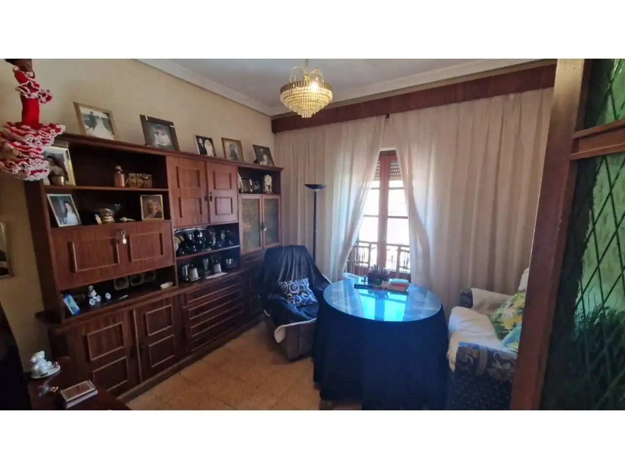 Sala de estar de Piso en venta en Ciudad Rodrigo con Trastero, Amueblado y Balcón