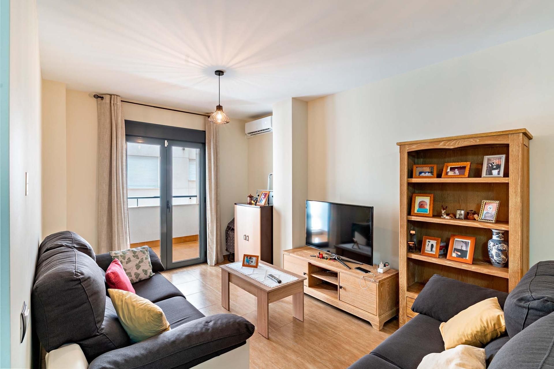 Living room of Flat for sale in El Ejido  with Air Conditioner, Heating and Terrace