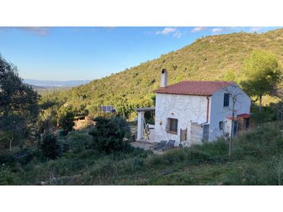 Vista exterior de Finca rústica en venda en Freginals amb Jardí privat, Terrassa i Piscina