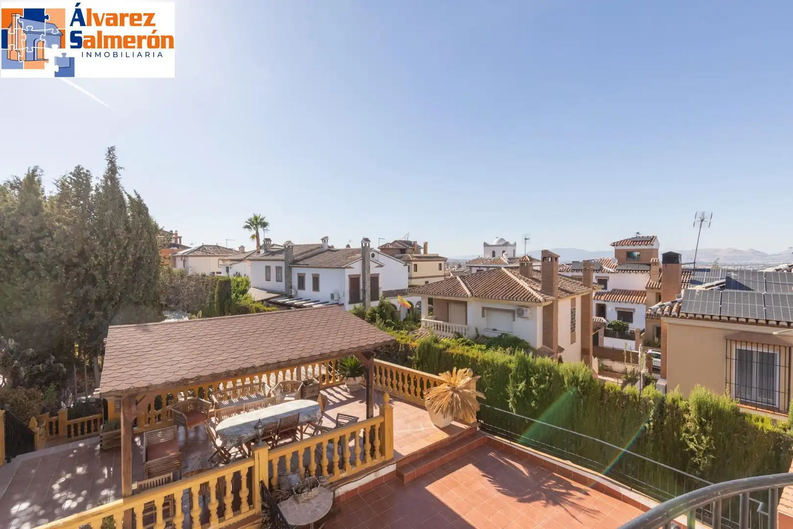 Jardín de Casa o chalet en venta en Altos de la Zubia