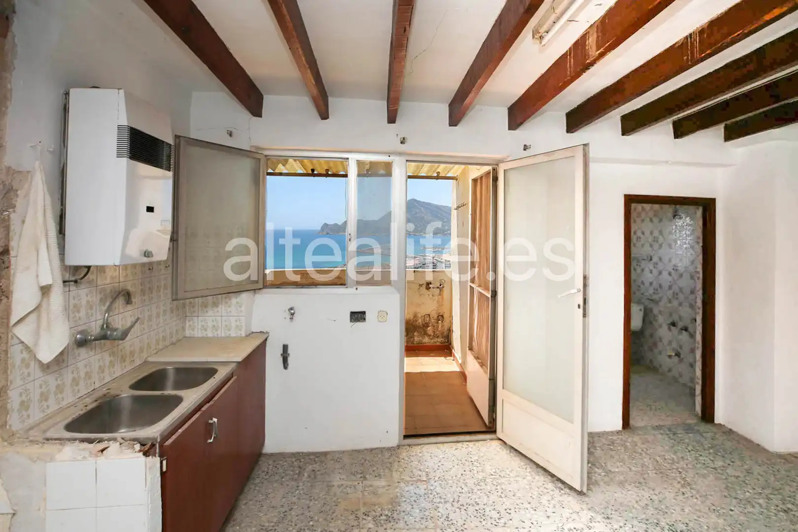 Cocina de Casa adosada en venta en Altea con Terraza y Trastero