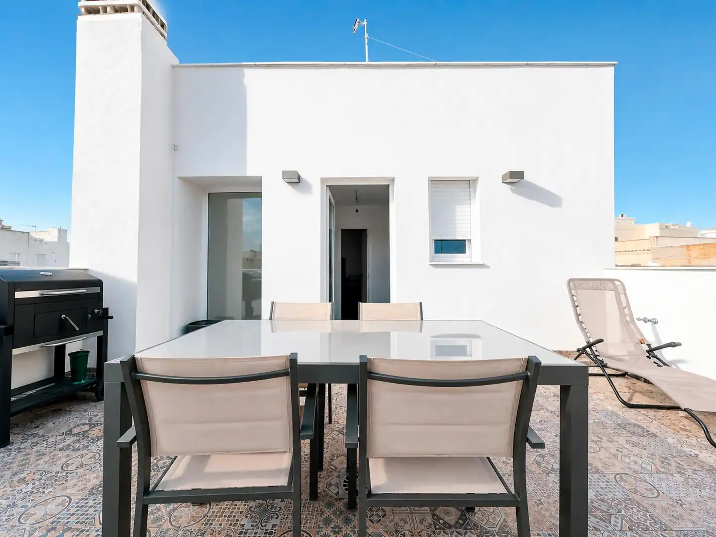 Terraza de Casa o chalet de alquiler en Massamagrell con Aire acondicionado, Terraza y Amueblado