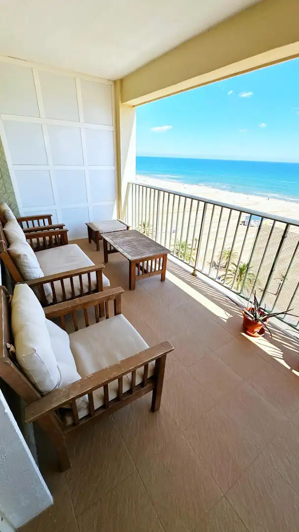 Terraza de Apartamento en venta en Gandia con Amueblado, Balcón y Piscina comunitaria