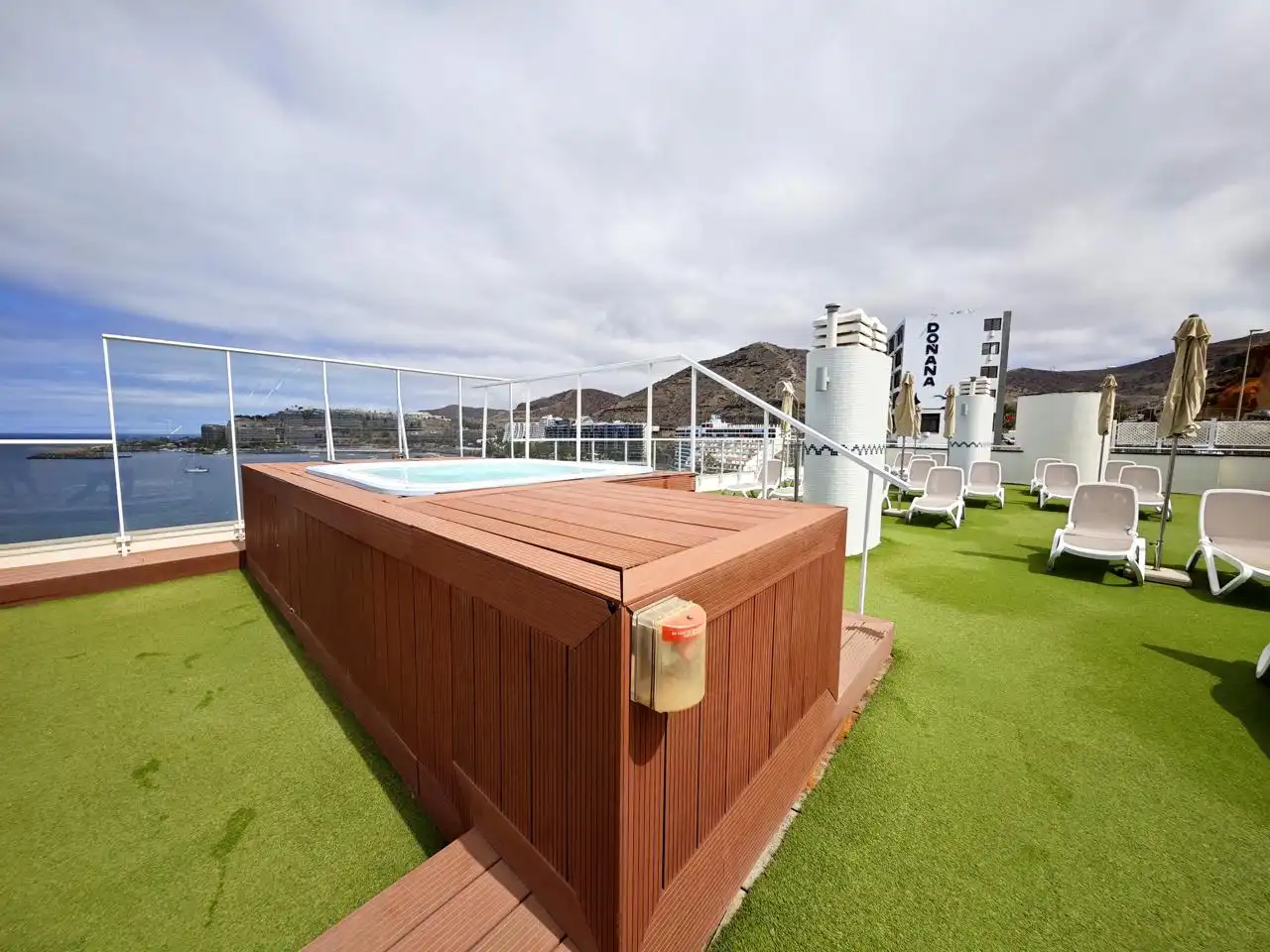 Schwimmbecken von Wohnung zum Verkauf in Mogán mit Terrasse, Möbliert und Balkon