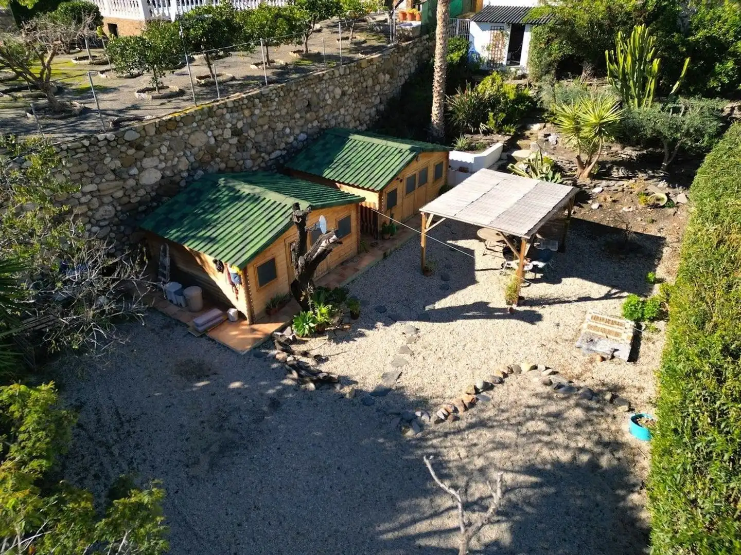 Jardí de Casa o xalet en venda en Mojácar amb Aire condicionat, Terrassa i Traster