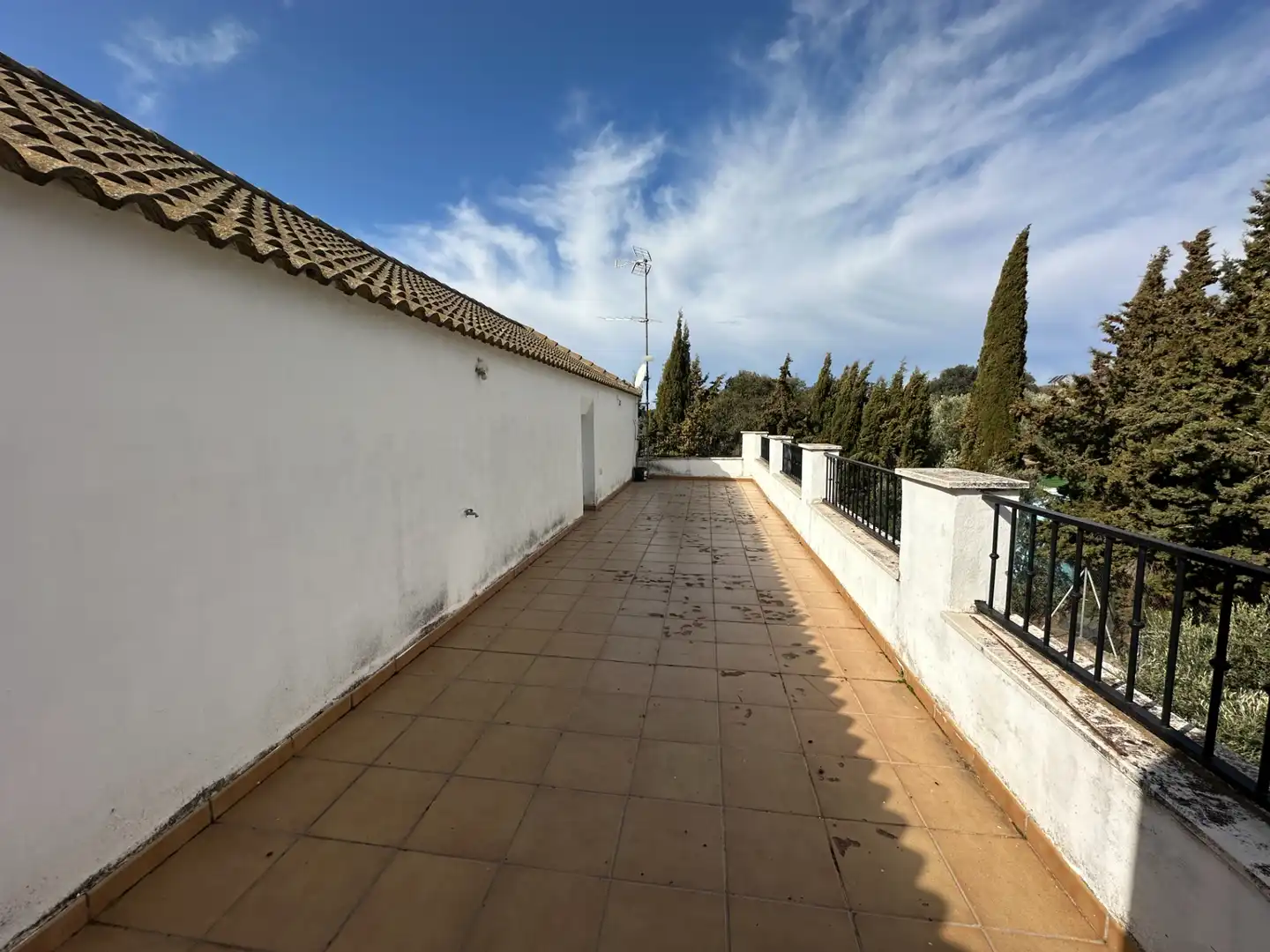 Vista exterior de Casa o xalet en venda en Úbeda amb Aire condicionat, Jardí privat i Terrassa