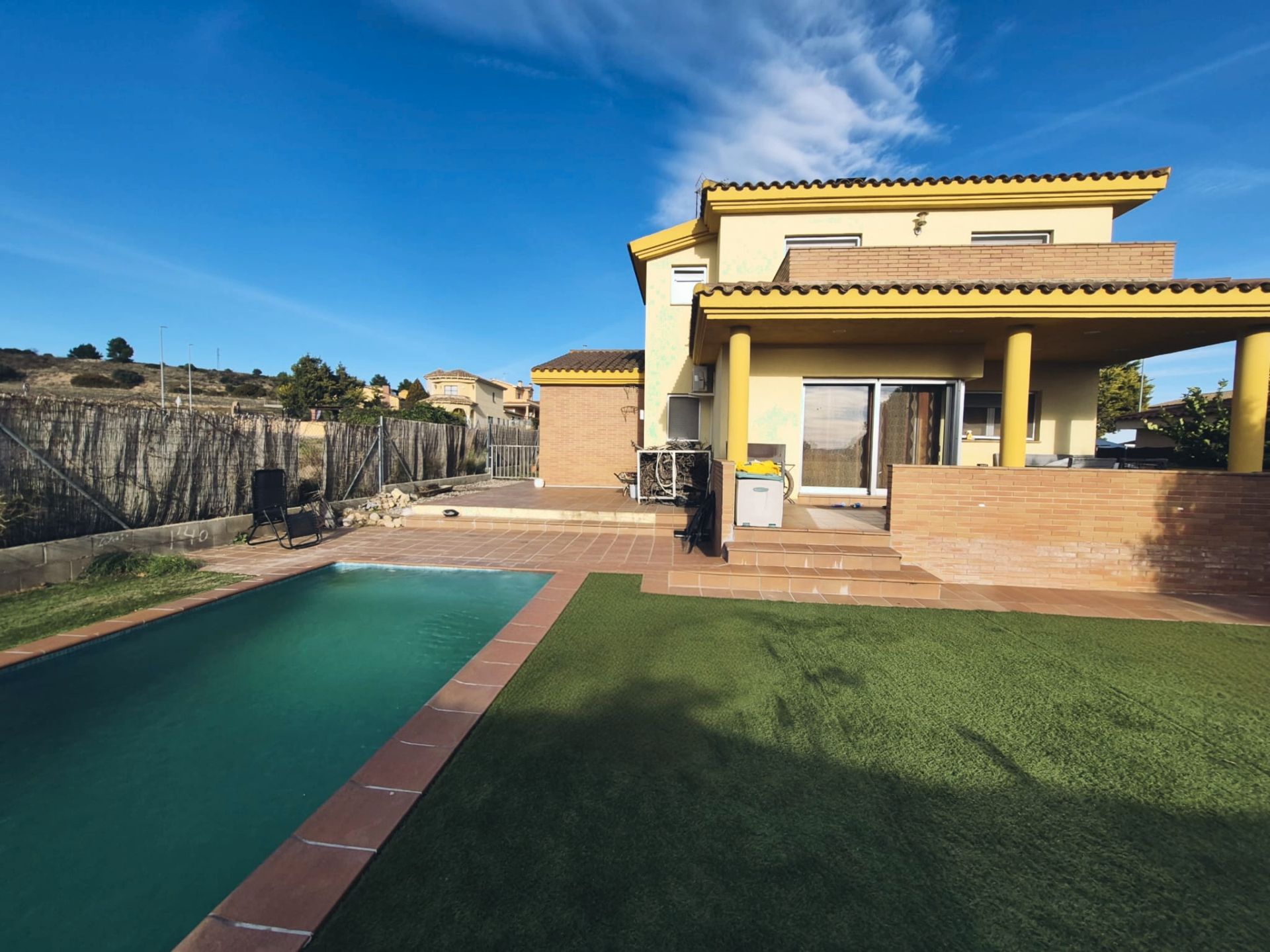 Garden of Houses for sale in Font-rubí  with Heating, Private garden and Swimming Pool