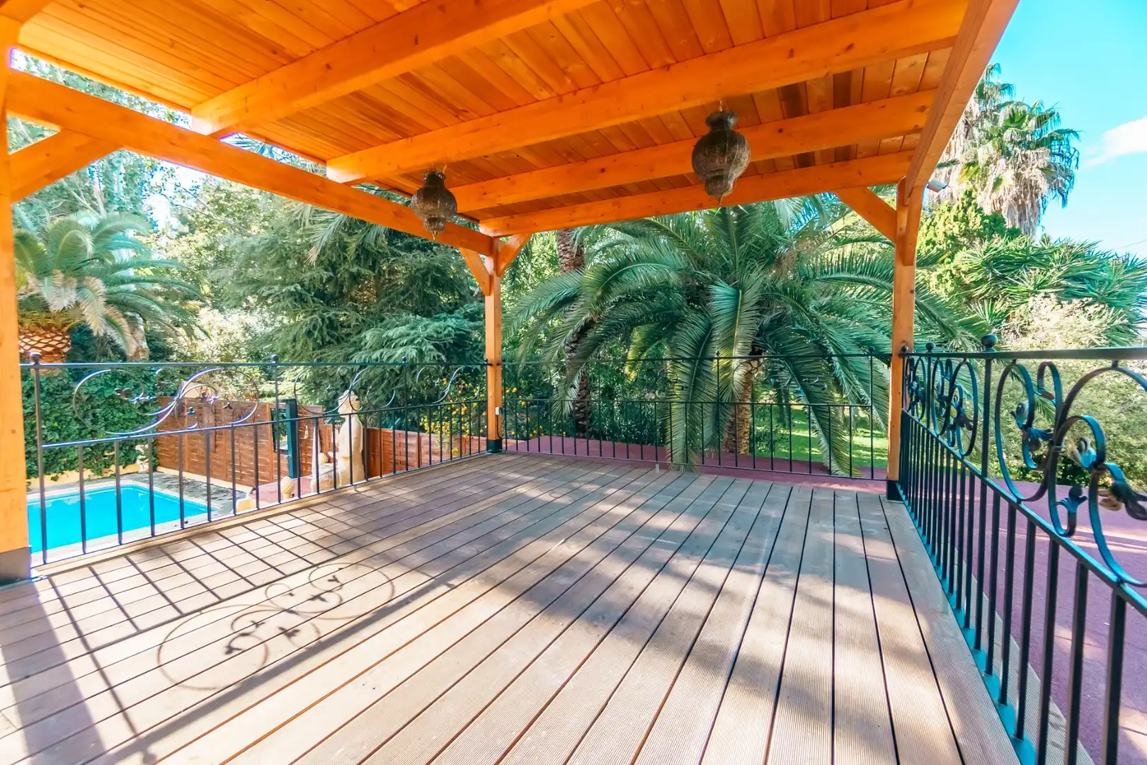 Terraza de Casa o chalet de alquiler en L'Alfàs del Pi con Piscina